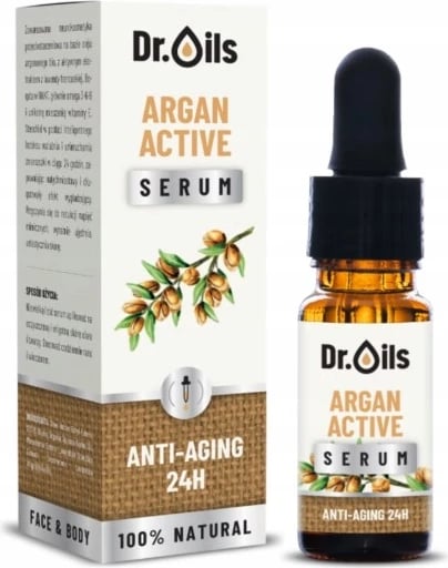 Serum anti-plakje për femra Dr. Oils Argan Active 24h, 30ml