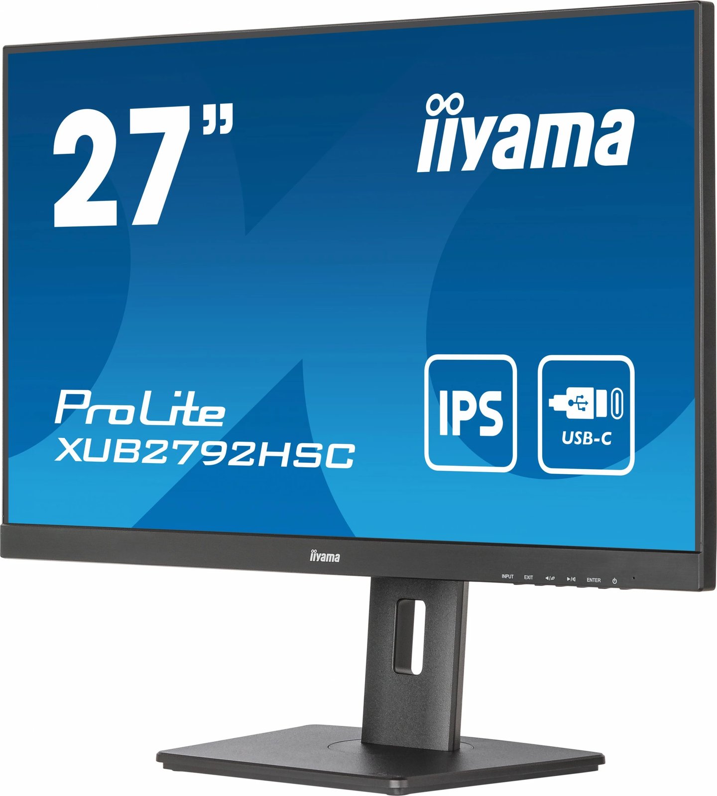 Monitor iiyama ProLite XUB2792HSC-B5, 27", Full HD, LED, i zi