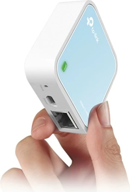 Router Wi-Fi TP-Link WR802N, N300 Nano, i bardhë