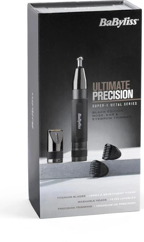 Makinë rroje BaByliss E111E, Precize, E zezë