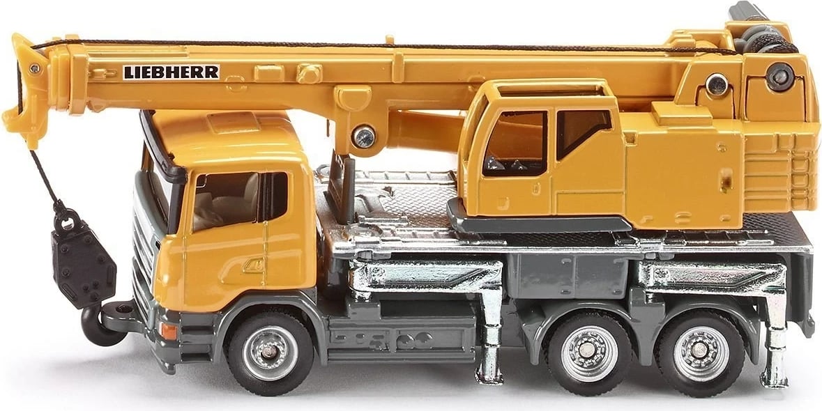 Kamion vinç teleskopik SIKU 1859, Model Liebherr, Verdhë
