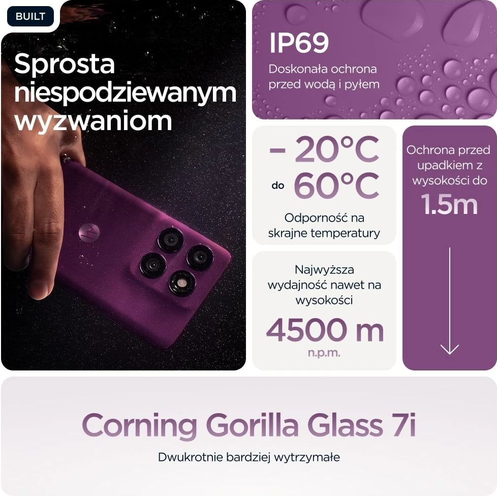 Celular Motorola edge 60 pro, 6.67", 12 GB RAM, 512 GB, 5G, Vjollcë