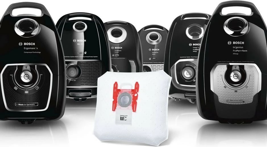 Qese për fshesë me korent Bosch BBZ41FGALL, set 4 copë, G ALL