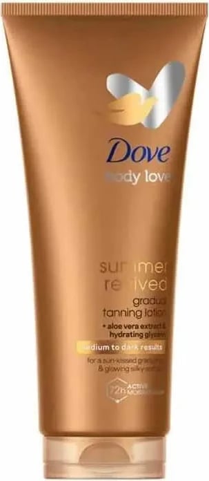 Losion për trup Dove Summer Revived Gradual Tanning Medium to Dark 200ml unisex