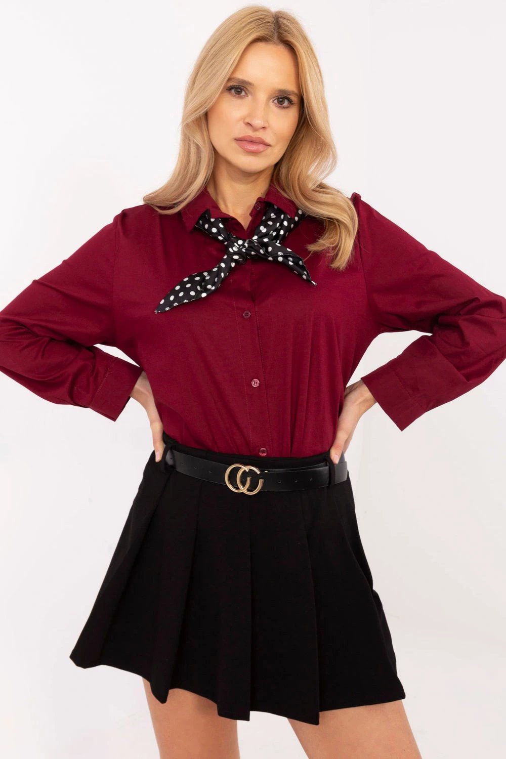 Këmishë për femra Italy Moda 204365, e kuqe