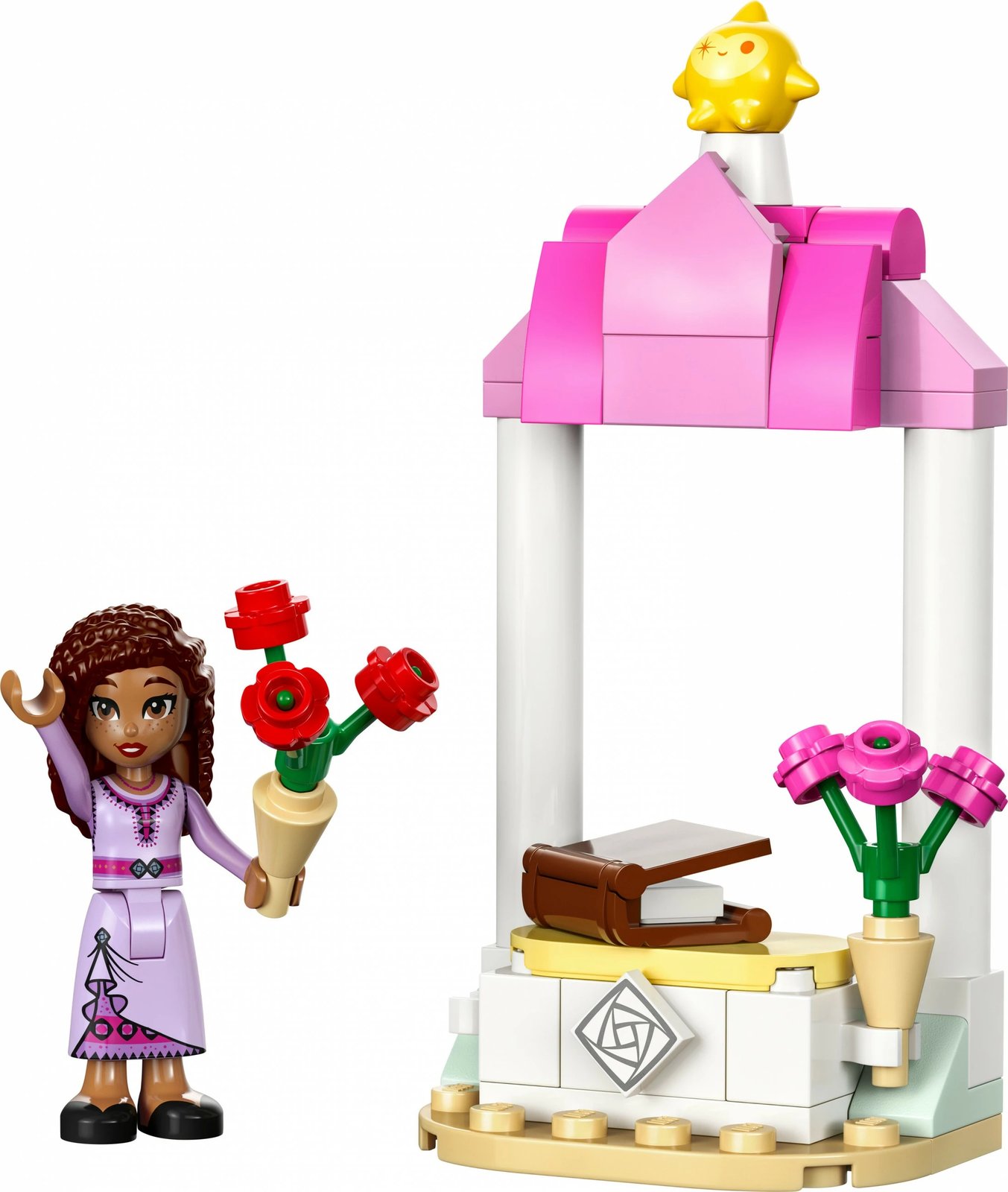 Set ndërtimi LEGO Disney Princess 30661 Asha's Begrungsstand, 46 pjesë, multikolor