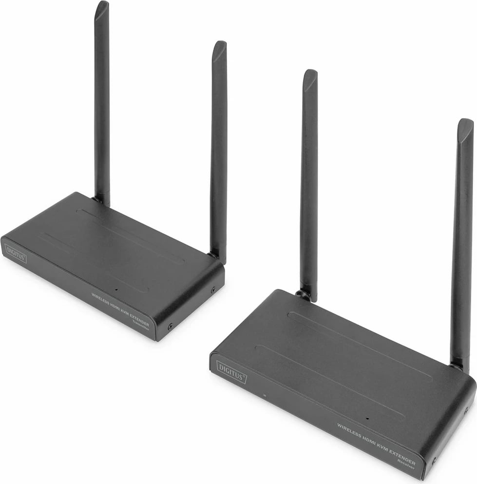 Transmetues dhe pranues DIGITUS DS-55321, HDMI KVM Extender, Wireless, i zi Transmetues dhe pranues DIGITUS DS-55321, HDMI KVM Extender, Wireless, i zi