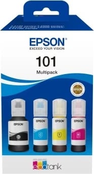 Bojë Epson C13T03V64A, 4 copë, e verdhë/kaltër/vjollcë/zezë