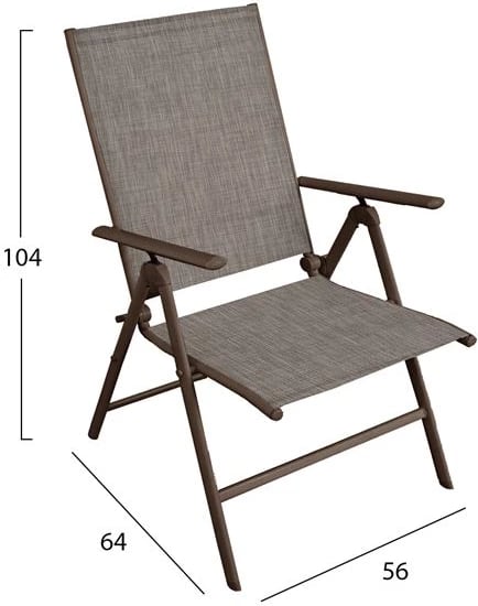 Set tavoline ngrënieje 7 pjesë, ngjyrë kafe, FH10557.02