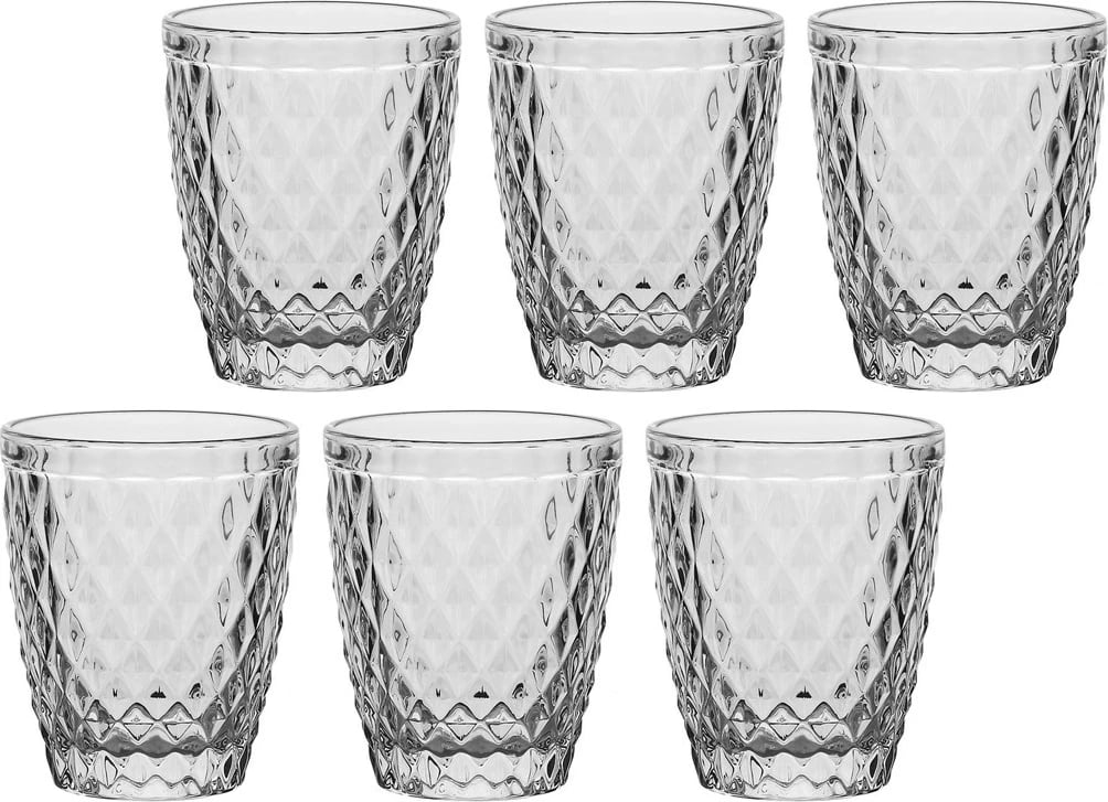 Set gotash LA PORCELLANA BIANCA, 270 ml, transparent