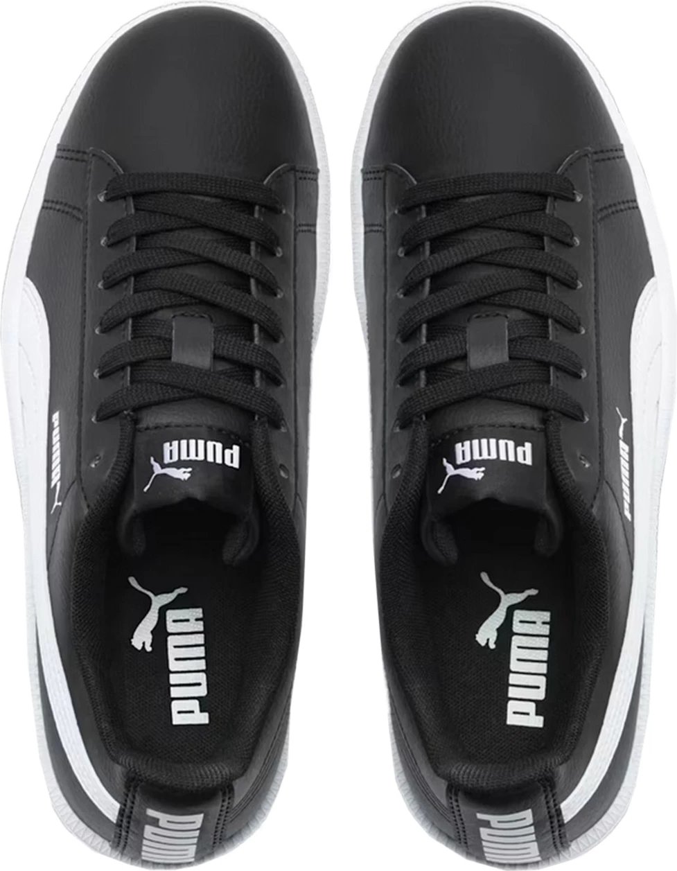 Këpucë për fëmijë Puma, të bardha e të zeza
