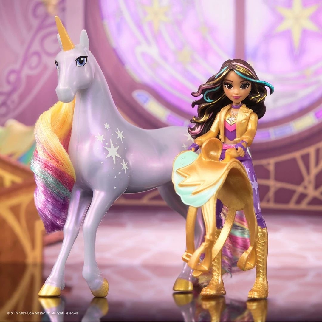 Lodër SPIN MASTER Unicorn Academy Sophia & Wildstar, Multingjyrësh