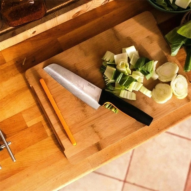 Thikë kuzhine Fiskars 7536899, Santoku, Inox