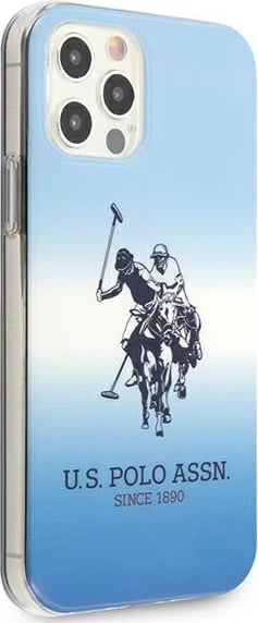 Mbështjellës U.S. Polo Assn. USHCP12MPCDGBL për iPhone 12/12 Pro 6.1", Gradient, Blu