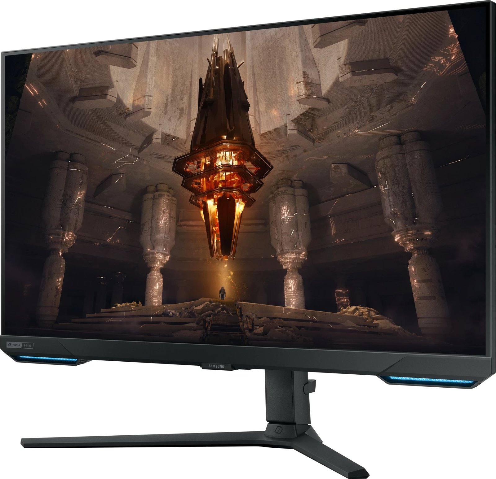 Monitor Samsung G70B, 32", 4K Ultra HD, LED, 1 ms, e zezë