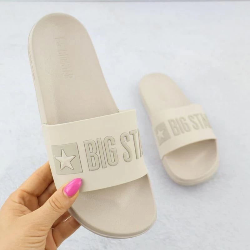 Papuqe për femra Big Star, bezhë