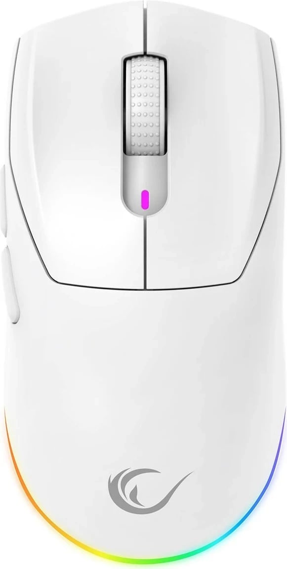 Maus Rampage Prote M5 Pro 26000 DPI RGB LED i bardhë