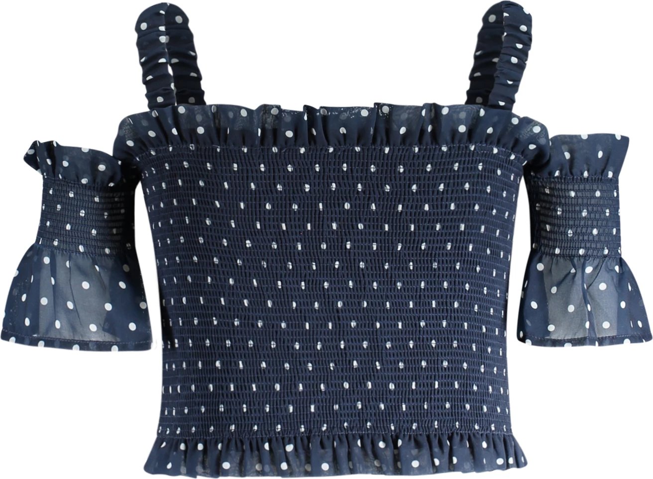 Top GUESS JEANS për vajza, kaltër Top GUESS JEANS për vajza, kaltër