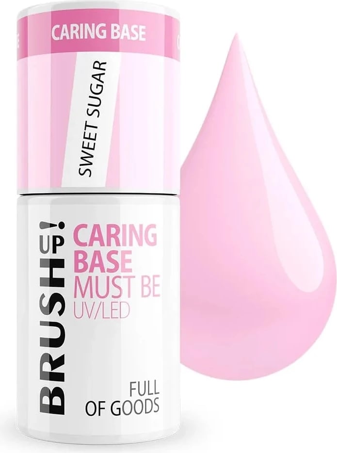 Bazë hibride për thonj BrushUp! Sweet Sugar për femra, 5g