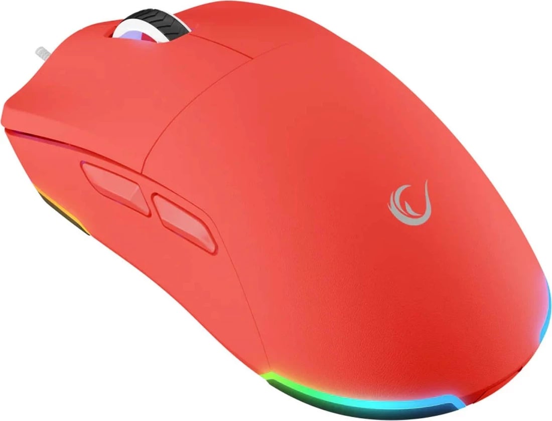 Maus gaming Rampage BLINK, USB, 12800 DPI, RGB, sensor optik, e kuqe