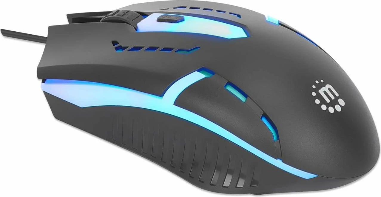 Maus gaming Manhattan 190206, USB, 1500 DPI, i zi