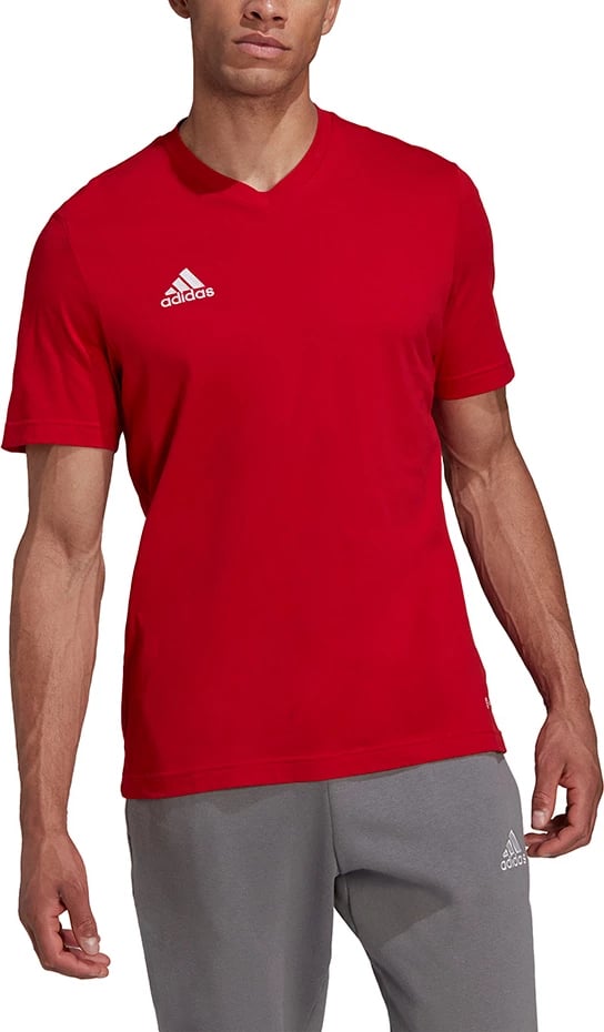 Maicë adidas për meshkuj, e kuqe