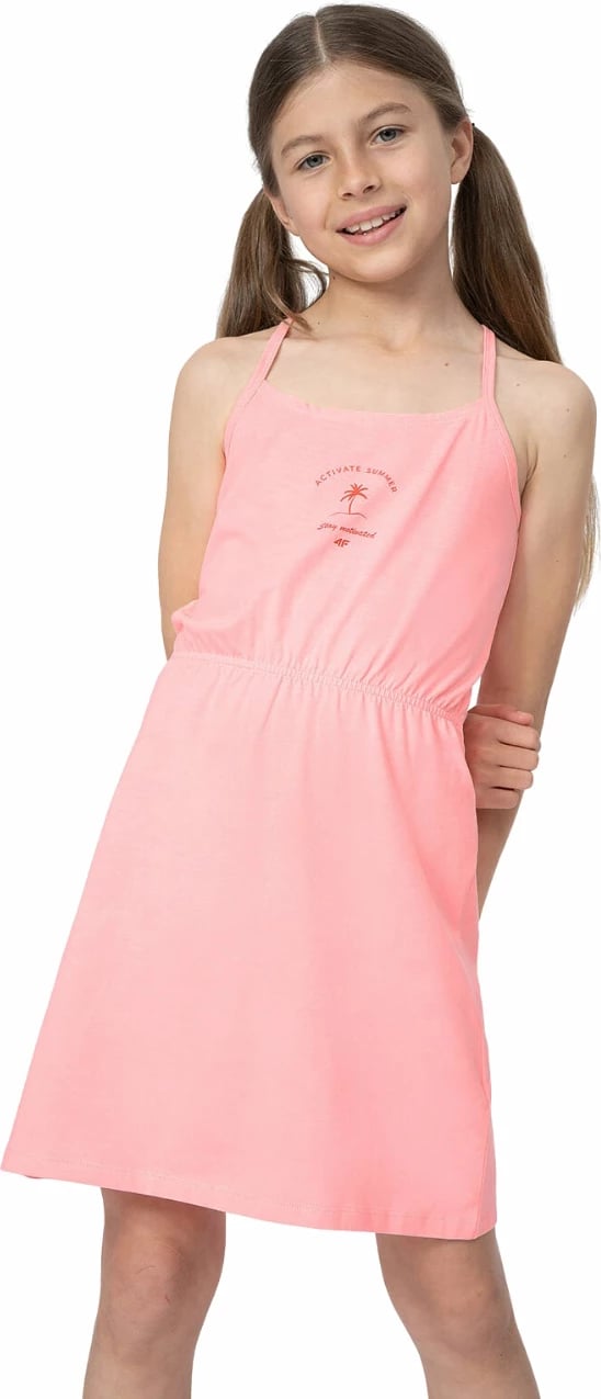 Fustan për fëmijë 4F, rozë