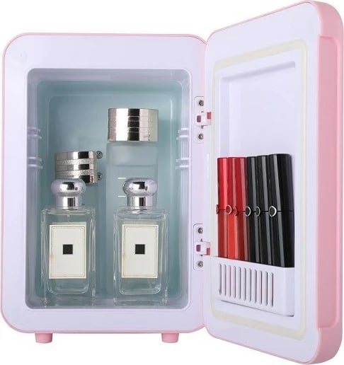 Mini frigorifer Adler AD 8084P, rozë