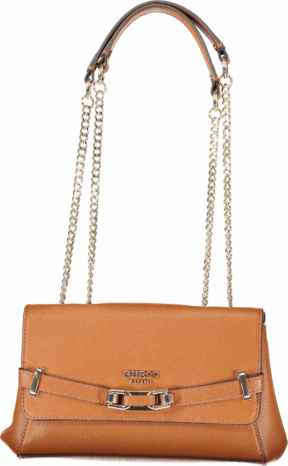 Çantë GUESS JEANS SILVYE për femra, kafe