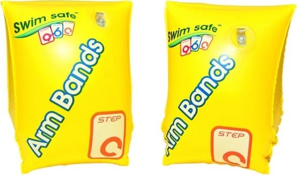 Krahëza noti të fryshme, Bestway, Type C, 30x15 cm, për fëmijë 6-12 vjet, vinil, verdhë