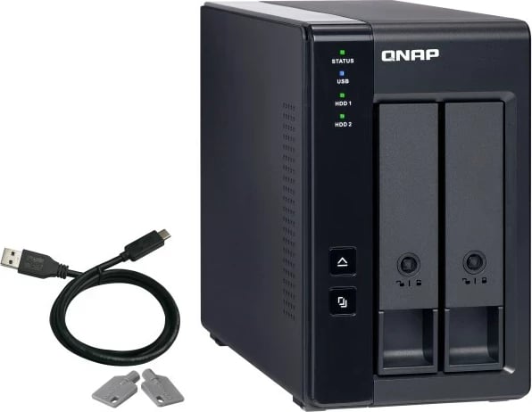 Njësi zgjerimi QNAP TR-002, e zezë