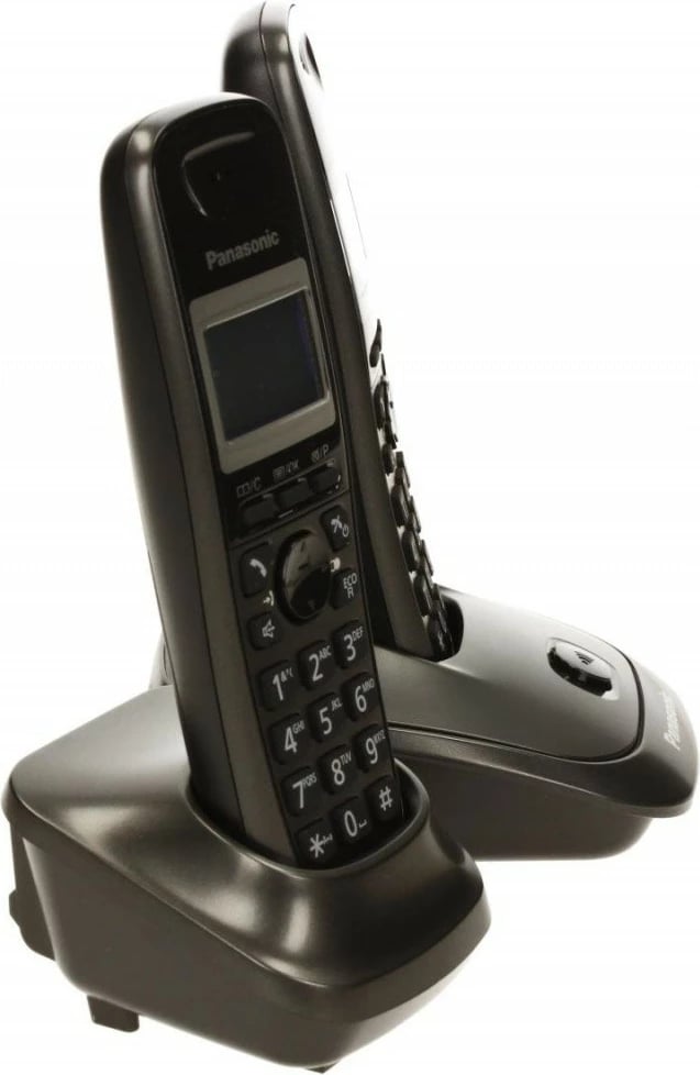 Telefon pa kabllo Panasonic KX-TG2512 Duo, Gri
