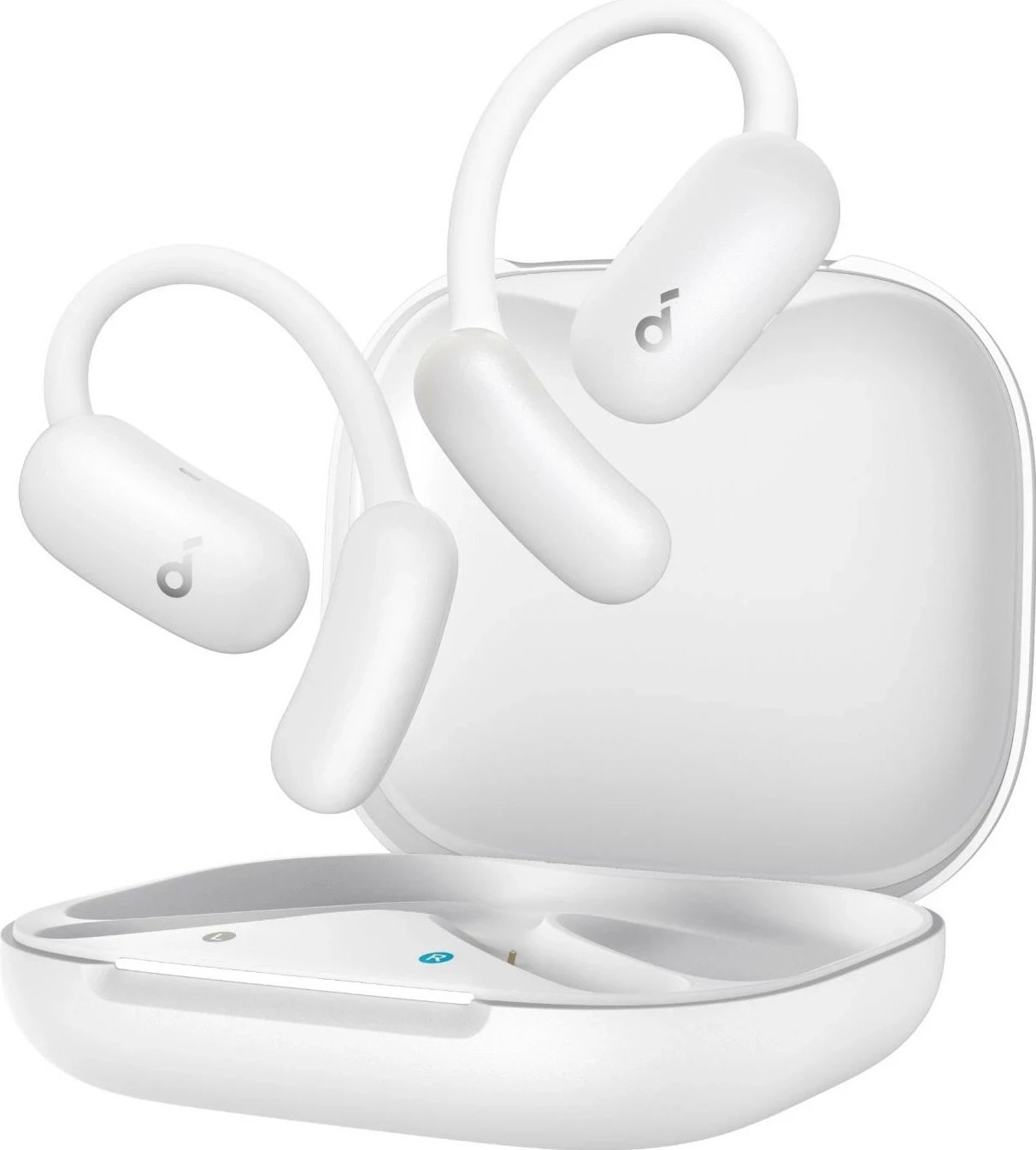 Kufje Anker Soundcore AeroFit 2, Bluetooth 5.4, in-ear, IP55, të bardha