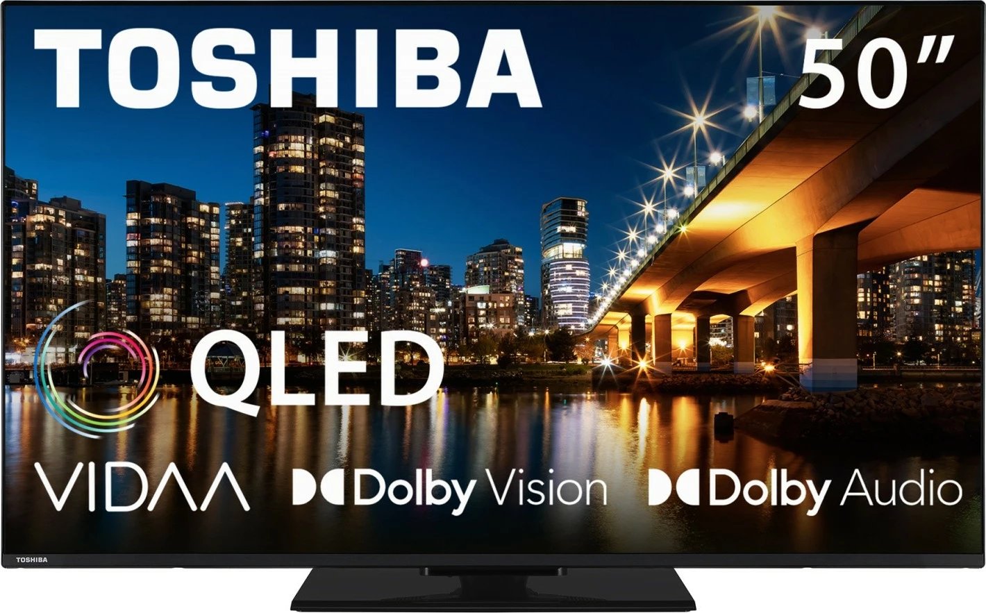 TV QLED Toshiba 50QV3463DG, 50 inç, Ultra HD/4K, Smart, i zi