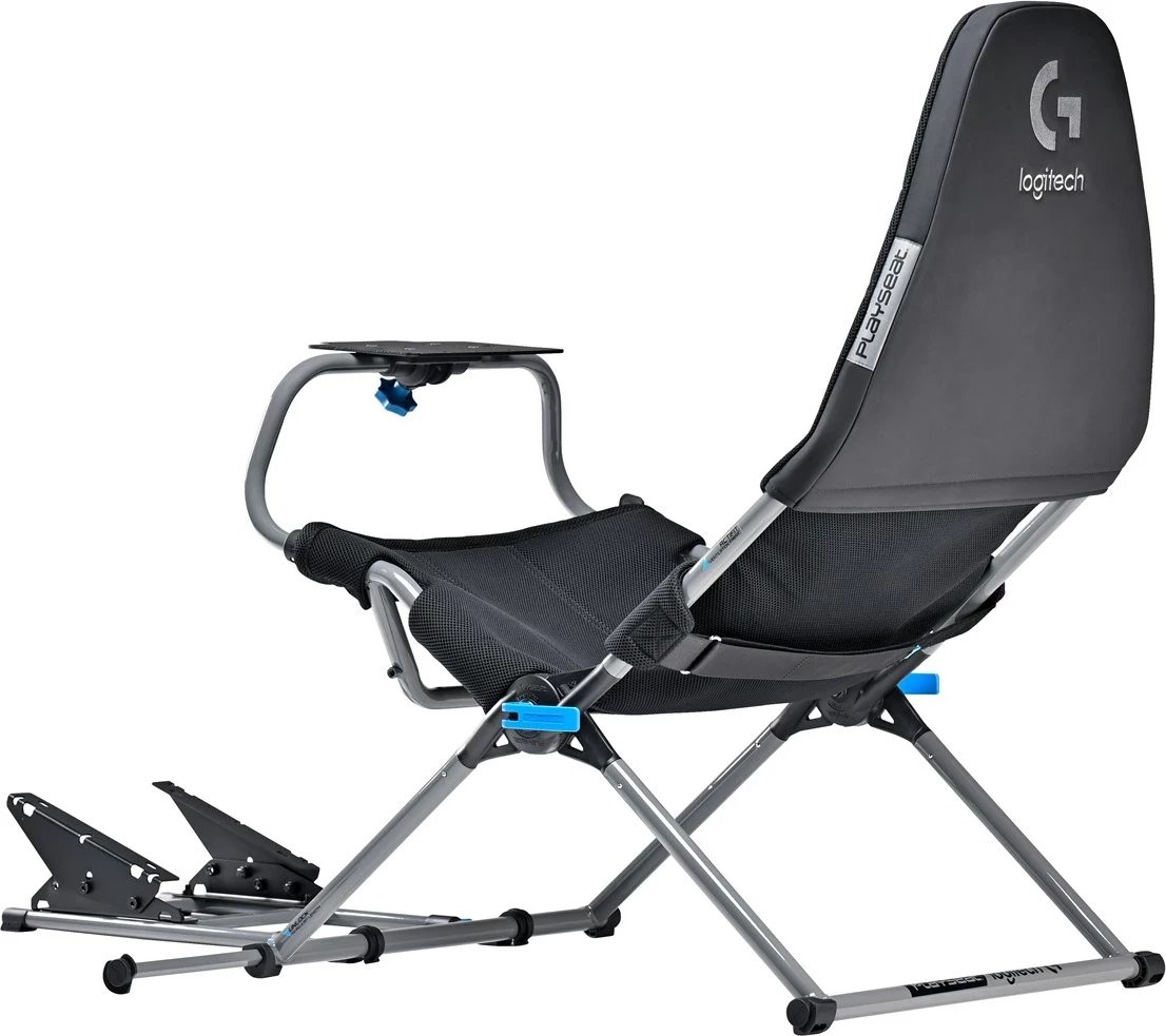 Karrige gaming Playseat Challenge X Logitech G Edition, ngjyrë e zezë dhe gri