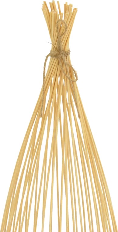 Llambë dyshemeje Florance Inart E27 bambu ngjyrë natyrale D28x100cm