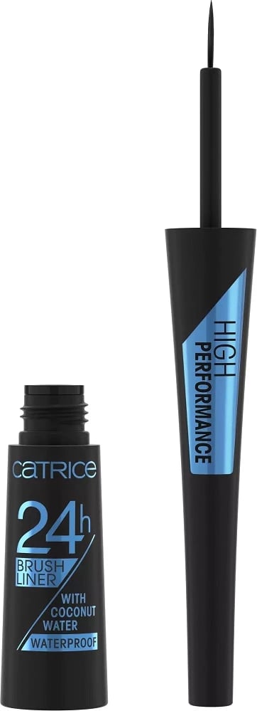Eyeliner për femra Catrice 24H Brush Liner Waterproof 010 Ultra Black, 3ml