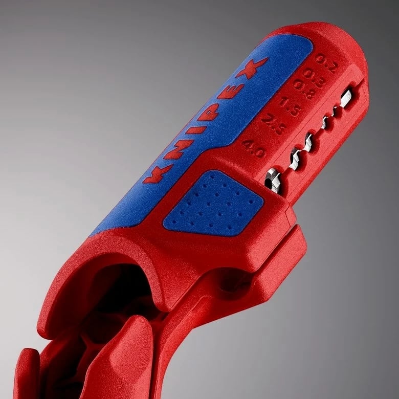 Knipex ErgoStrip, Mbështjellës kabllosh, Kuq