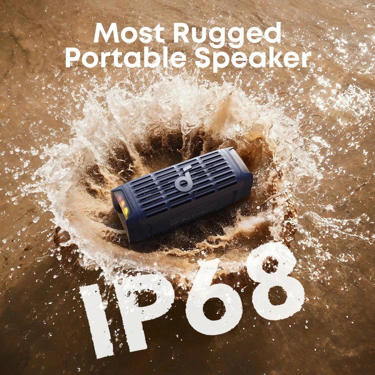 Altoparlant Anker Soundcore Boom 3i, Bluetooth, 50W, 16 orë, Kaltër