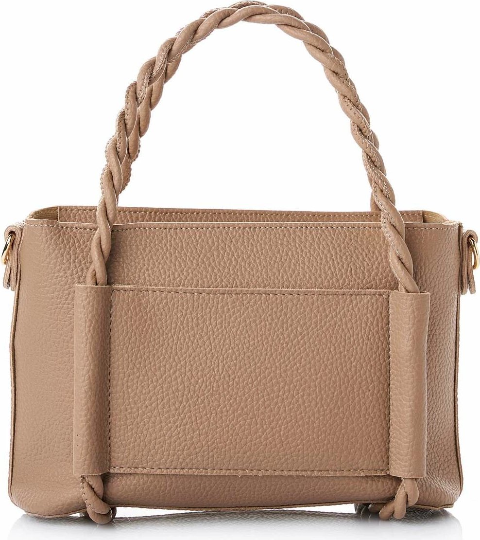 Çantë krahu Lucky Bees, ngjyrë mink, Nia