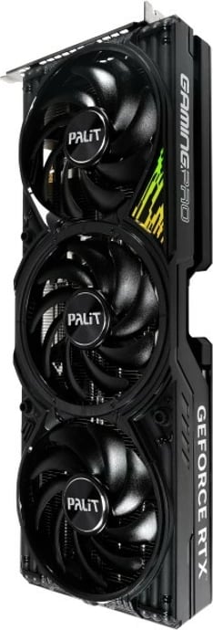 Kartë grafike Palit GeForce RTX 5070 Ti GAMING PRO-S, 16 GB GDDR7, 256-bit, 3 ventilatorë, e zezë