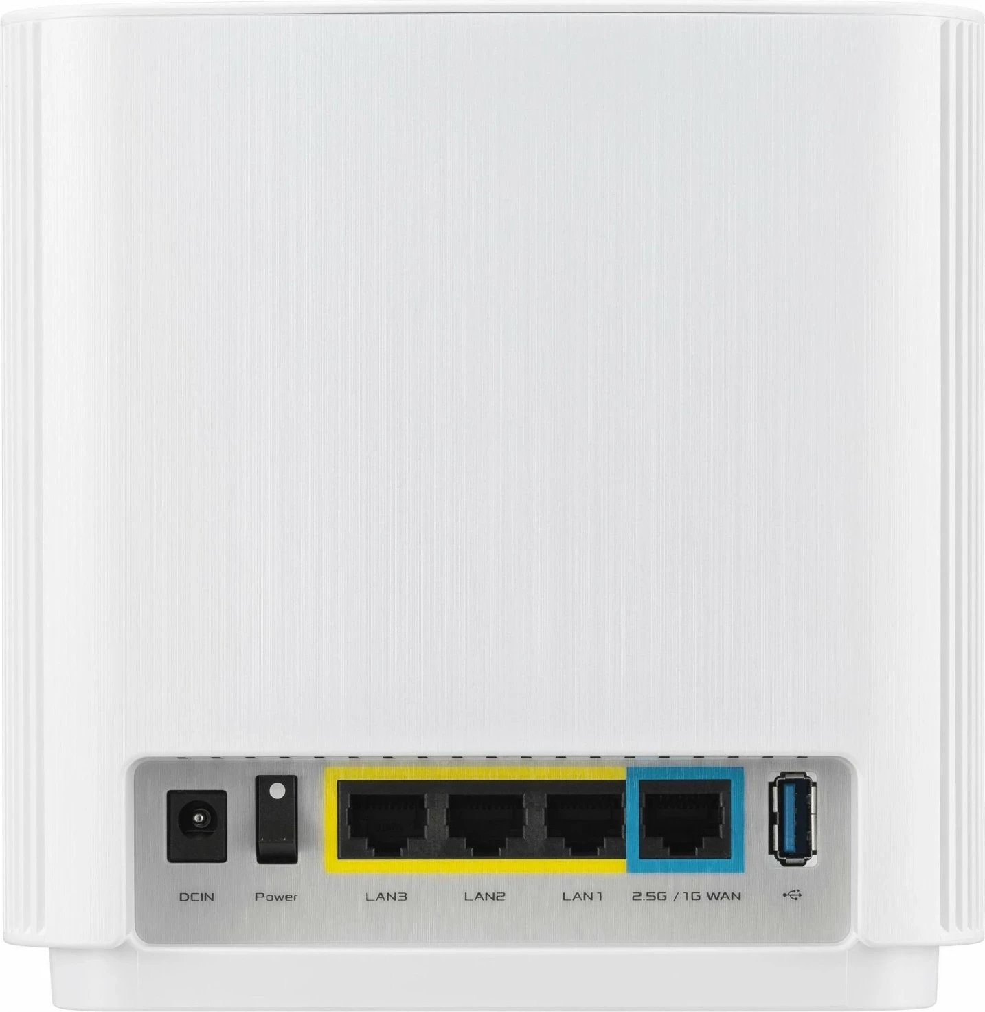 Router ASUS ZenWiFi AX XT9, Wi-Fi 6, 4 bërthama, 512MB RAM, i bardhë