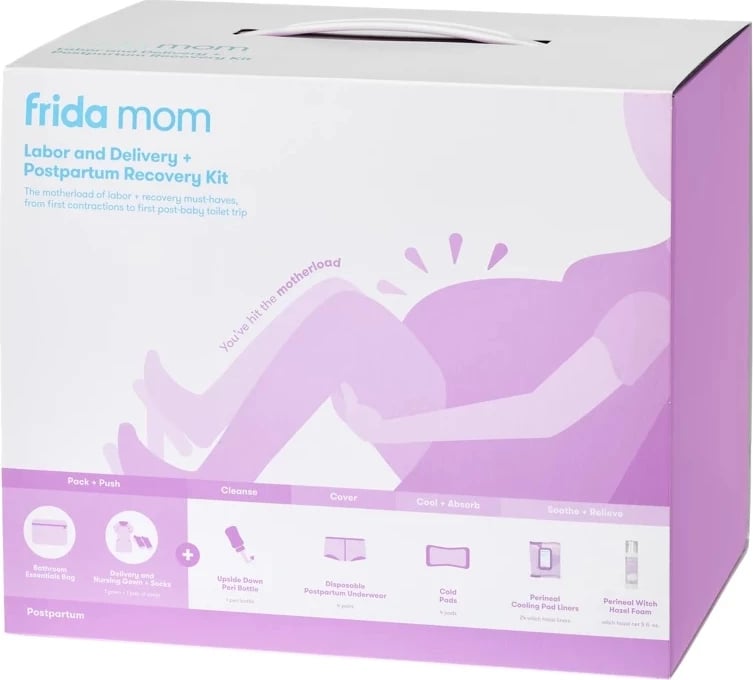 Set për përgatitje të lindjes Frida Mom, 8 artikuj, për femra