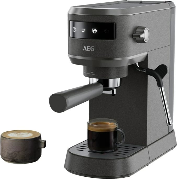 Aparat espresso manual AEG EC6-1-6BST, 1L, i zi