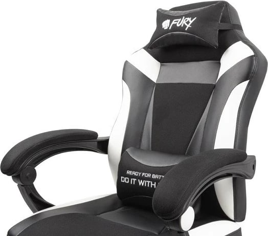 Karrige gaming Fury Avenger M+ NFF-1710, e zezë dhe e bardhë