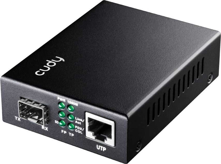Media konvertues Cudy MC220, 1000 Mbit/s, single-mode, i zi