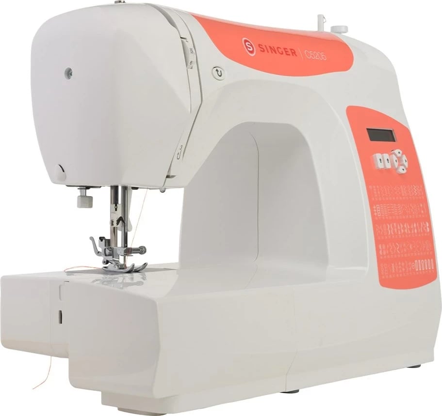 Makine qepëse Singer C5205-CR, Elektrike, Portokalli
