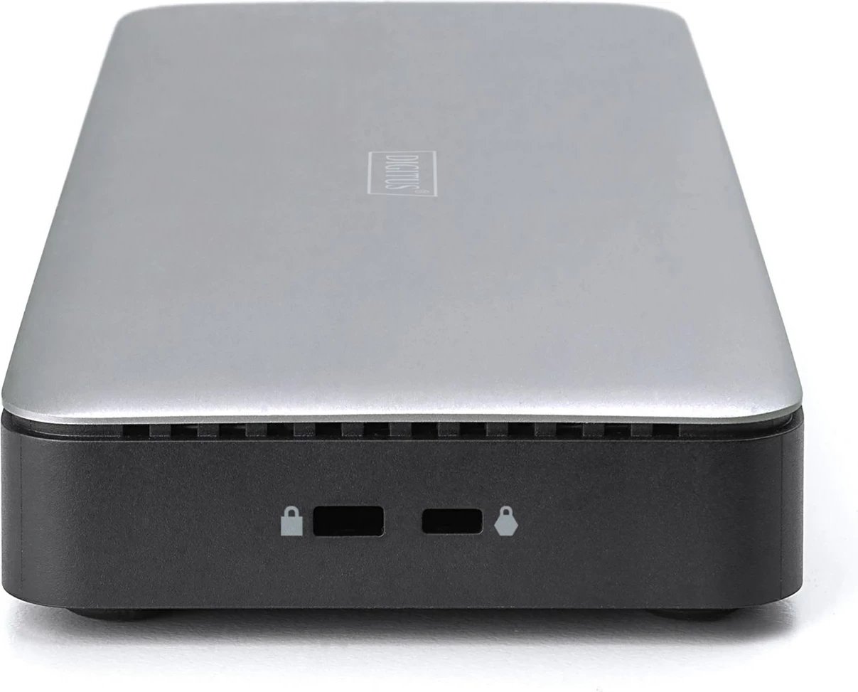 Stacion dokimi Digitus USB-C, 13 porte, Alumini