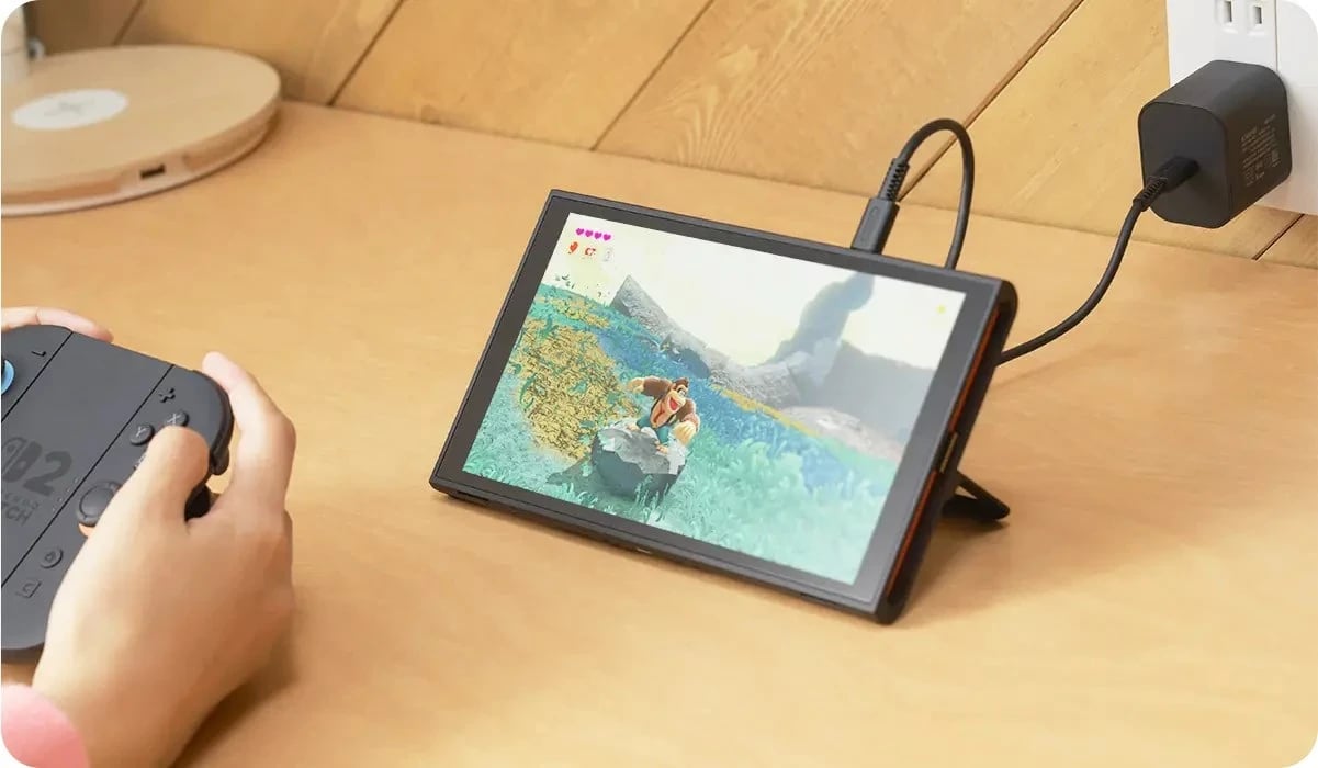 Konzolë portabile lojërash Nintendo Switch 2, 256 GB, 7.9 inç, E zezë