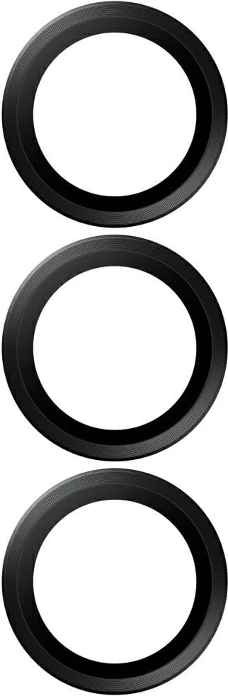 Mbrojtës lente PanzerGlass Hoops për Samsung Galaxy S25+, Zi
